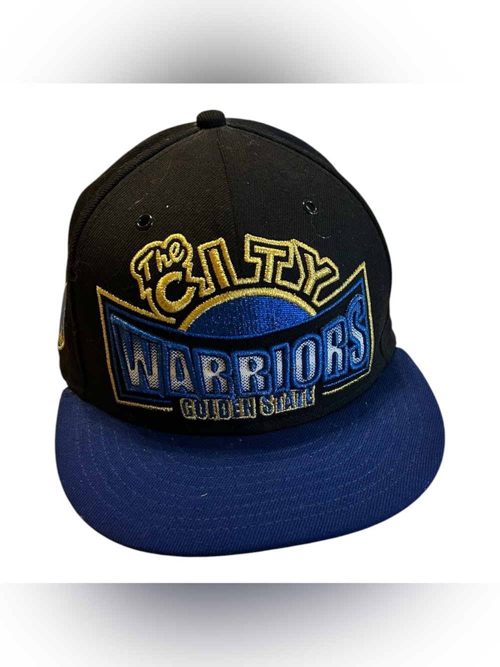 NWOT Golden State Warriors NBA The City New Era Hardwood Classics Snapback Hat